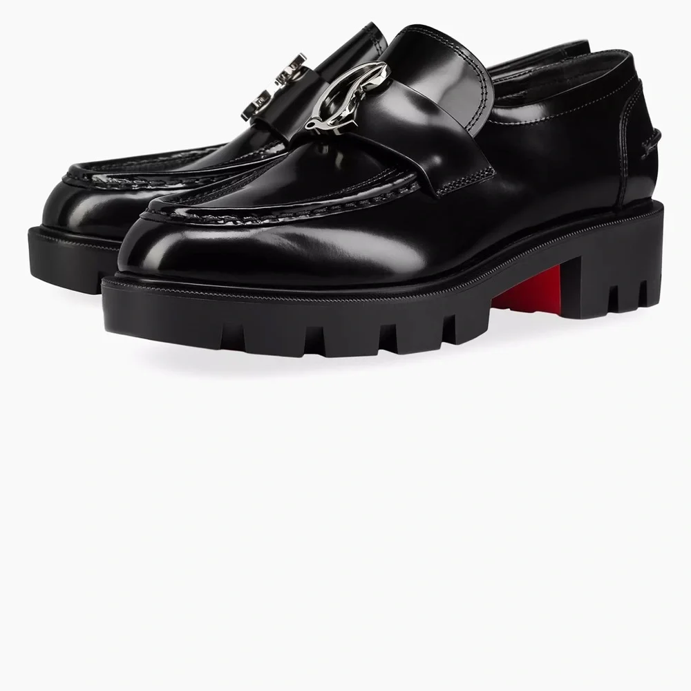 Christian Louboutin Leather Loafers